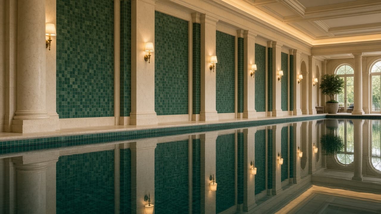 Indoor pool at Belgrave House